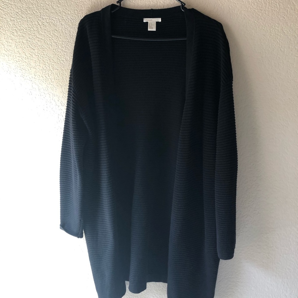 H&M black cardigan